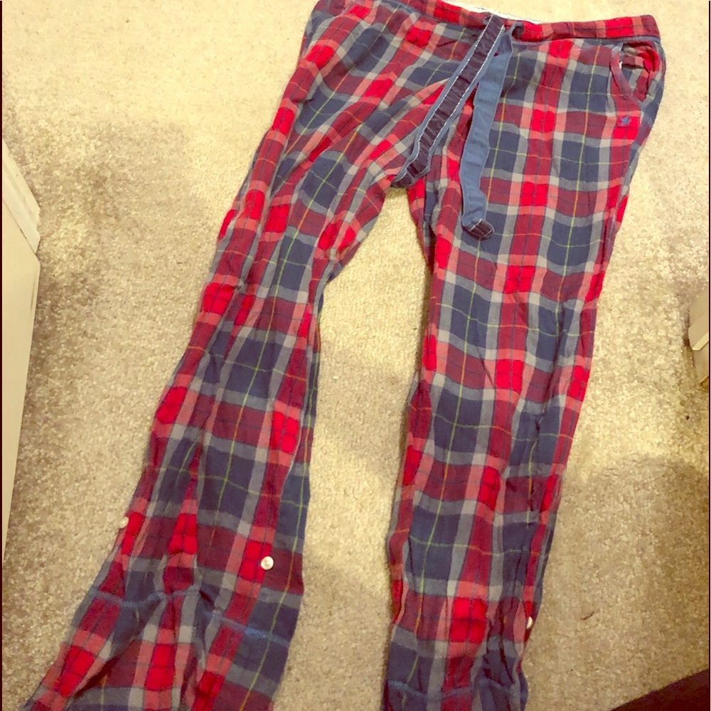 Plaid pajama pants